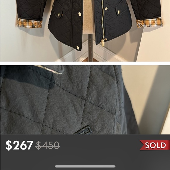 Burberry purchased from Poshmark @lidshernandez too small - Picture 5 of 7